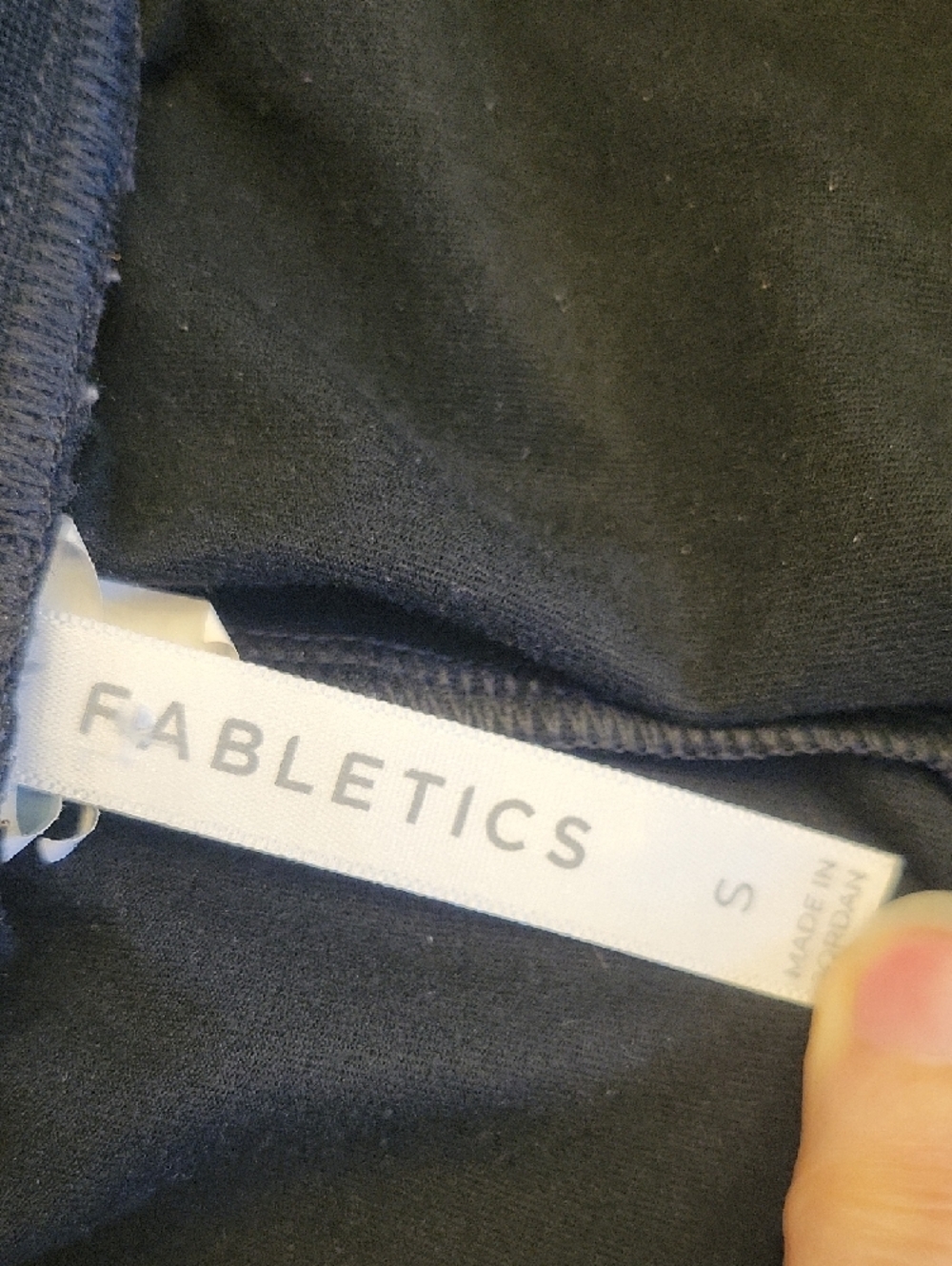 *Fabletics Black Women's Jogger Sweatpants with Subtle Logo, S - Picture 8 of 8